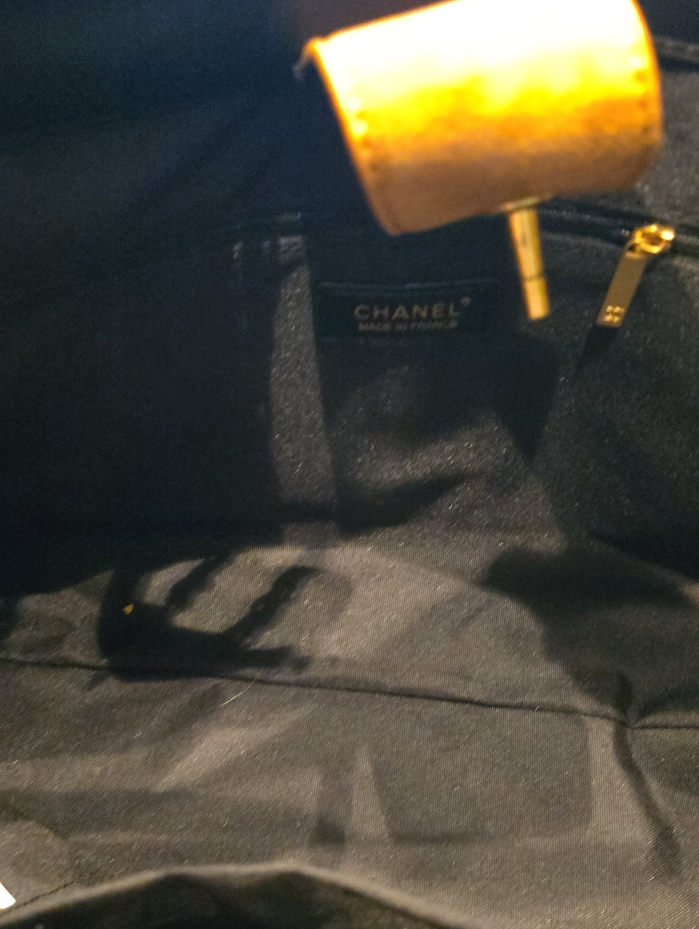 Leather And Suede Tote Bag - Picture 2 of 3